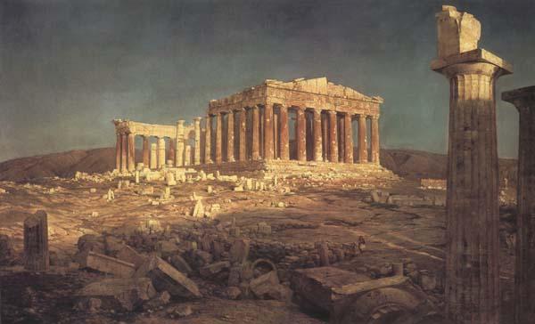 Frederic E.Church The Parthenon Sweden oil painting art
